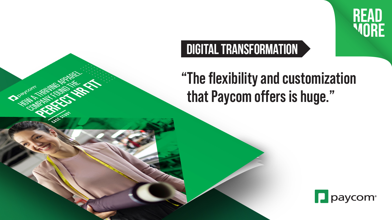 How a Thriving Apparel Company Found the Perfect HR Fit