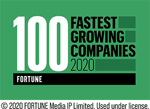Fortune 100 Fastest Growing Companies 2020