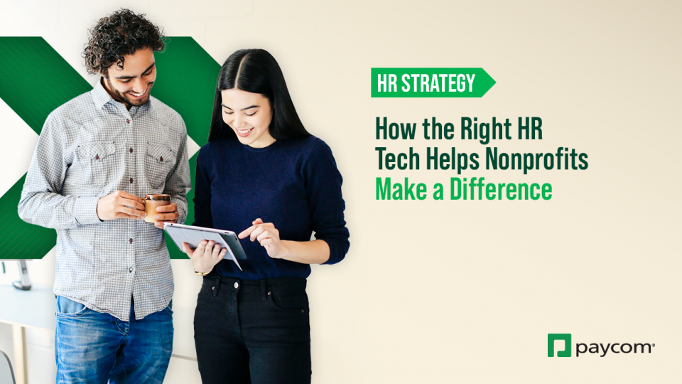 How the Right HR Tech Helps Nonprofits Make a Difference Blog