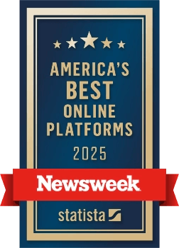 Newsweek America's Best Online Platforms 2025 Accolade